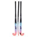 Kookaburra Risk L-Bow Hockey Stick - Black/Multi - 37.5"Light